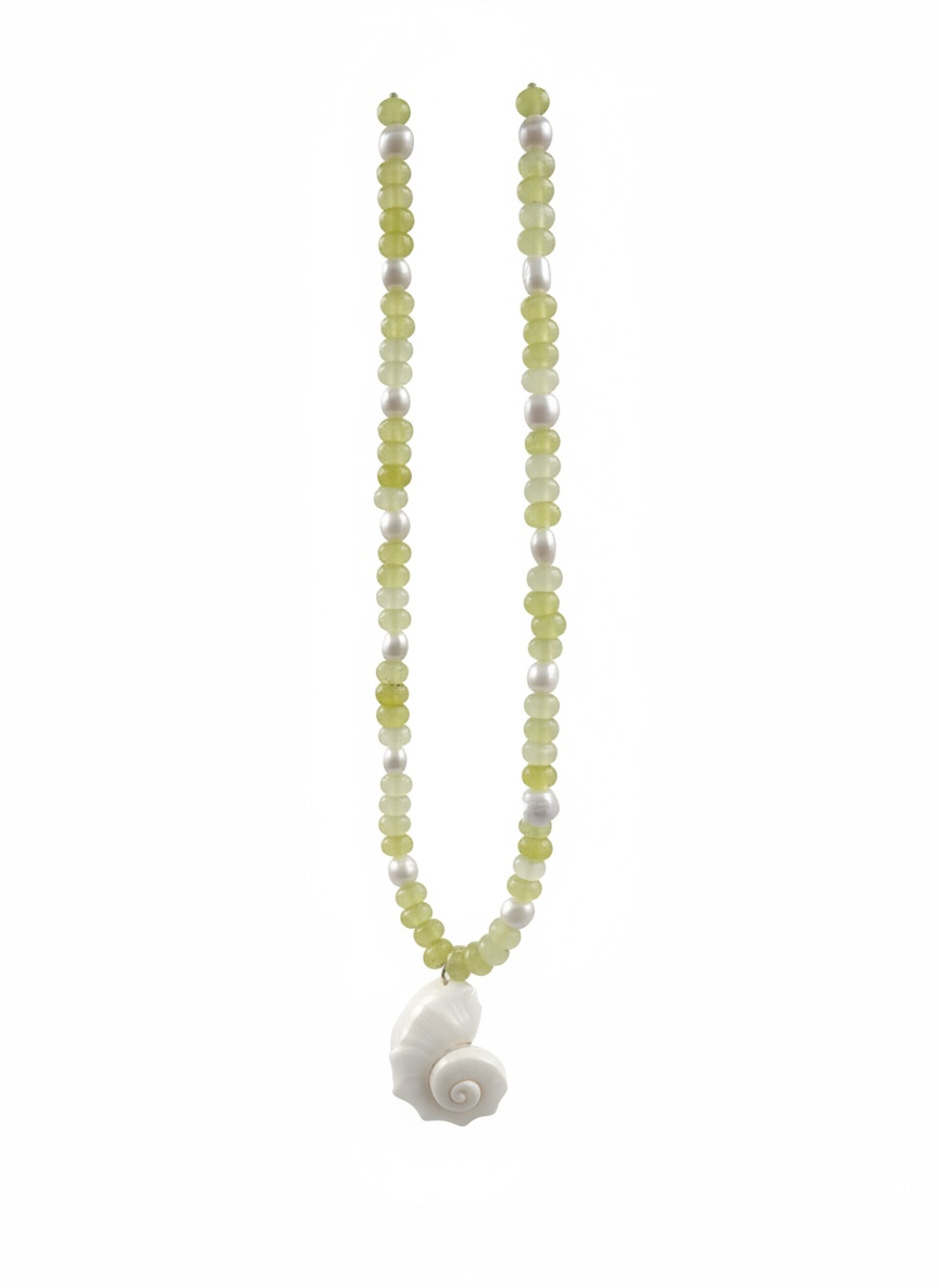 Sea foam Shell Necklace