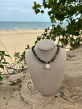 Ocean Jasper Pearl Necklace