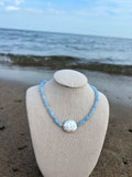 Blue Tide Pearl Necklace