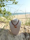 Autumn Coast Shell Necklace