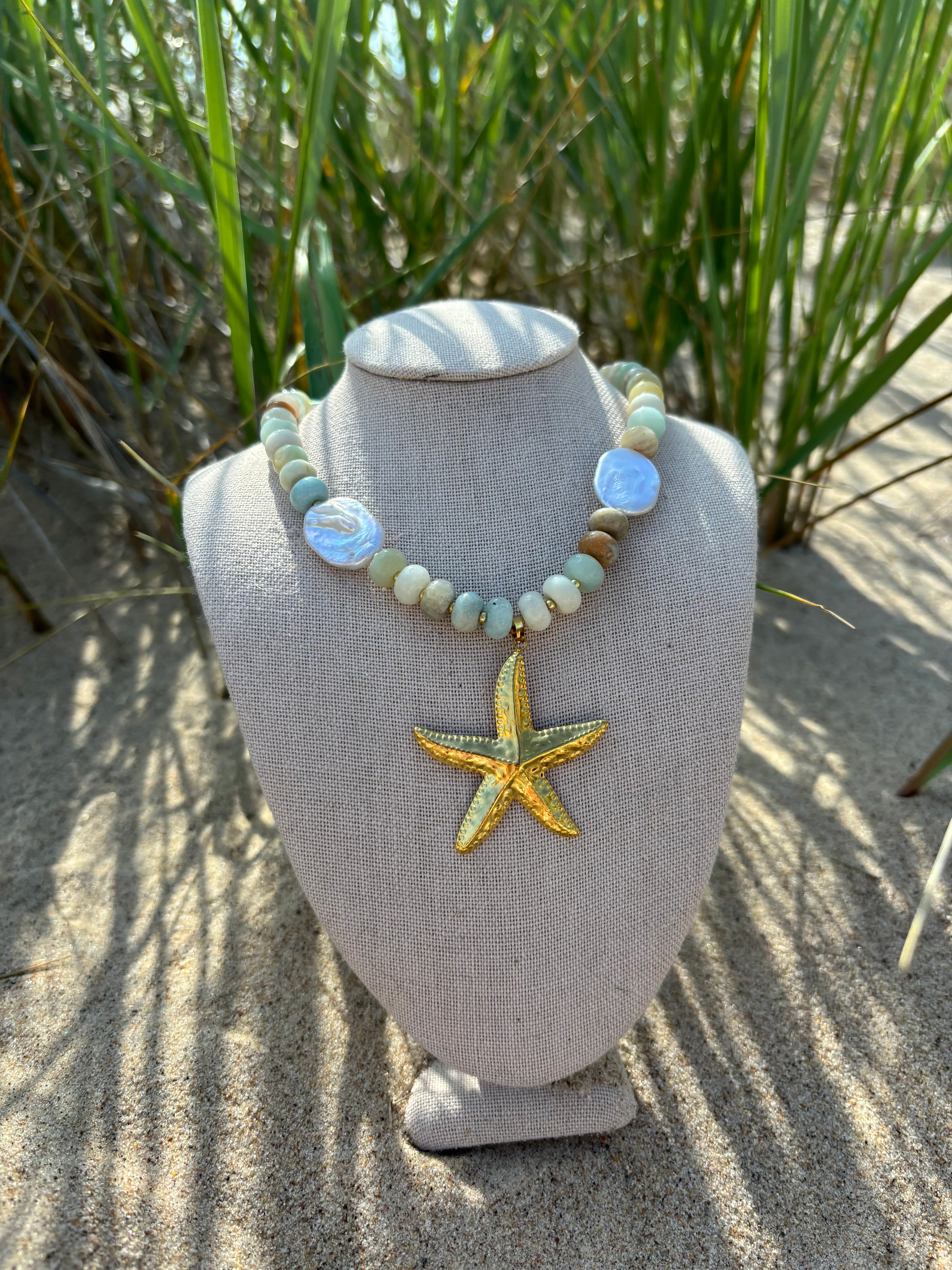 Coastal Starfish Necklace