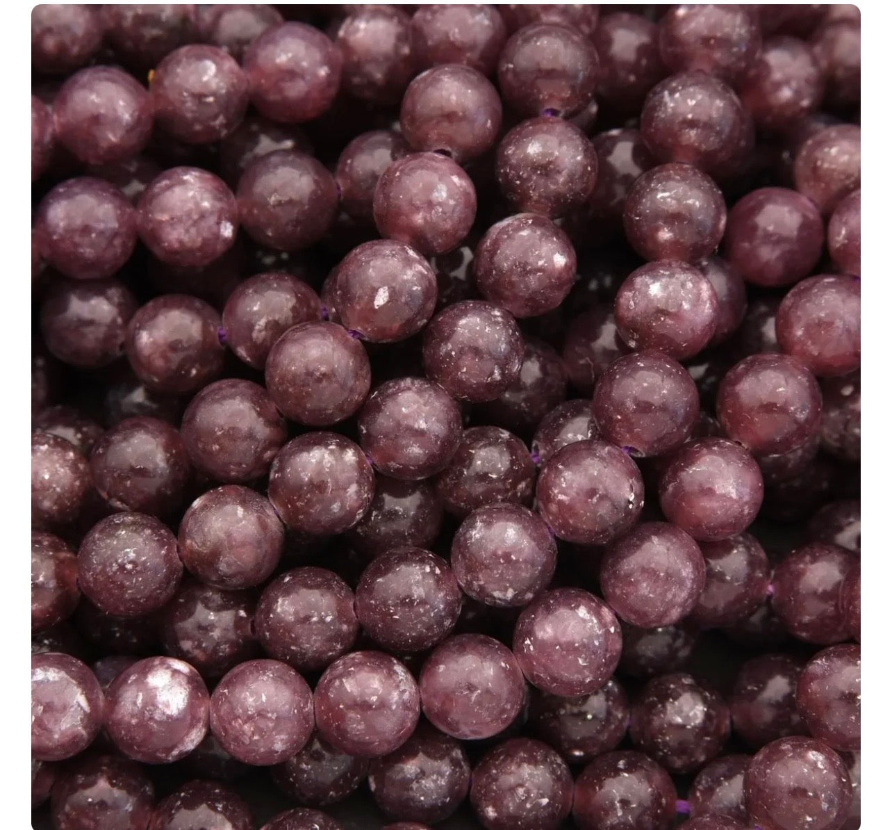 Lepidolite 6mm