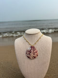 Merlot Shell Necklace