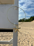 Starfish Hoop Necklace