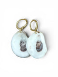 Oyster Mist Ocean Earrings