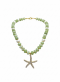 Lime Coast Starfish Necklace