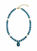 Deep Ocean Blue Necklace